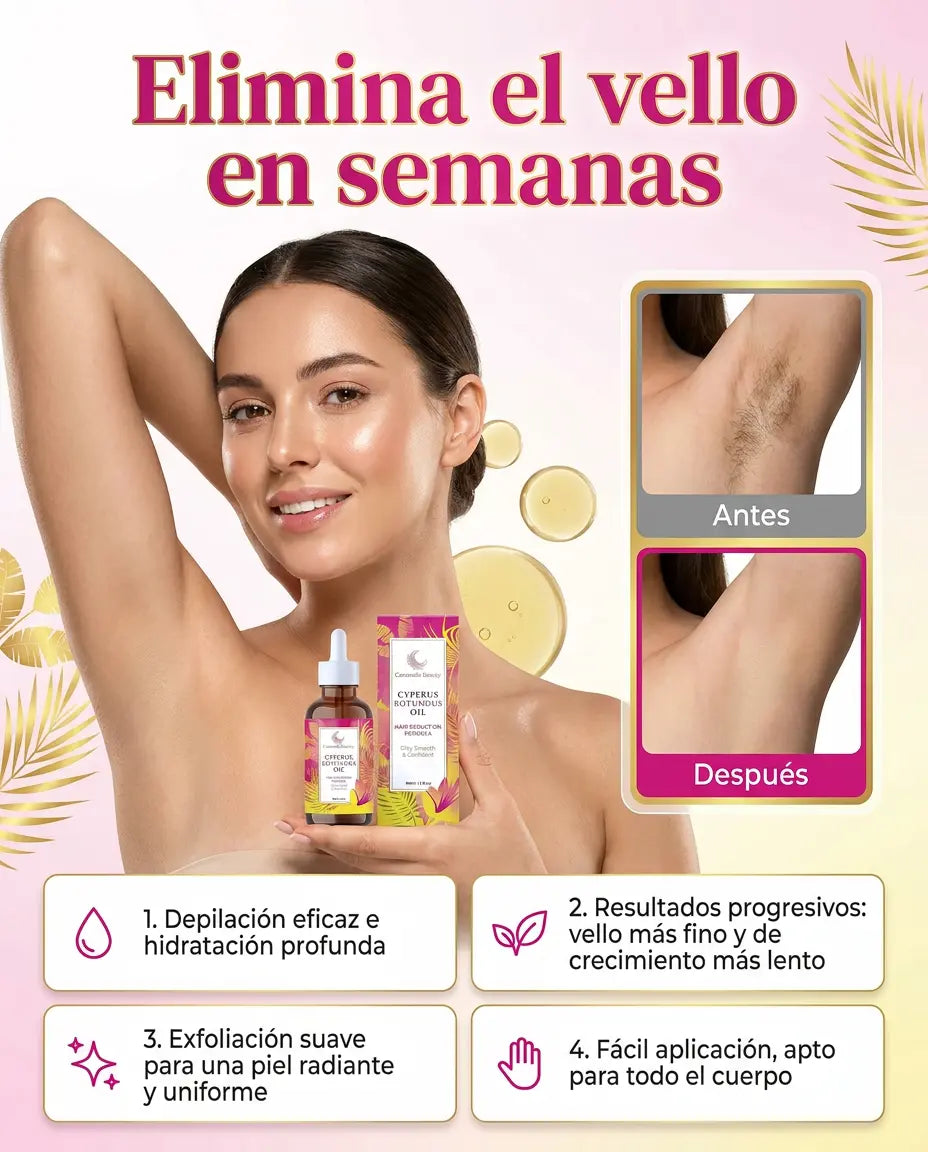 CYPERUS ACEITE DEPILATORIO + ENVÍO GRATIS